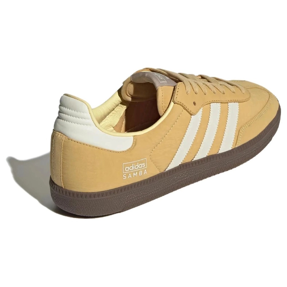 adidas Samba OG Men's Size 8 Reflective Nylon Pack Oat Mustard Shoes IG6170 NEW - Picture 4 of 6